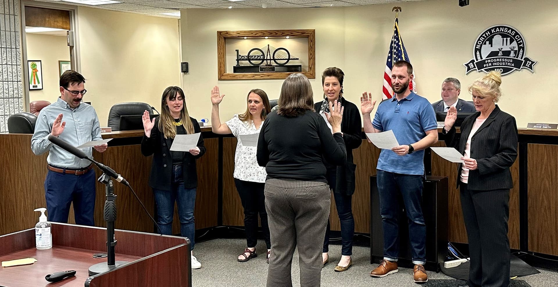 Taking an oath